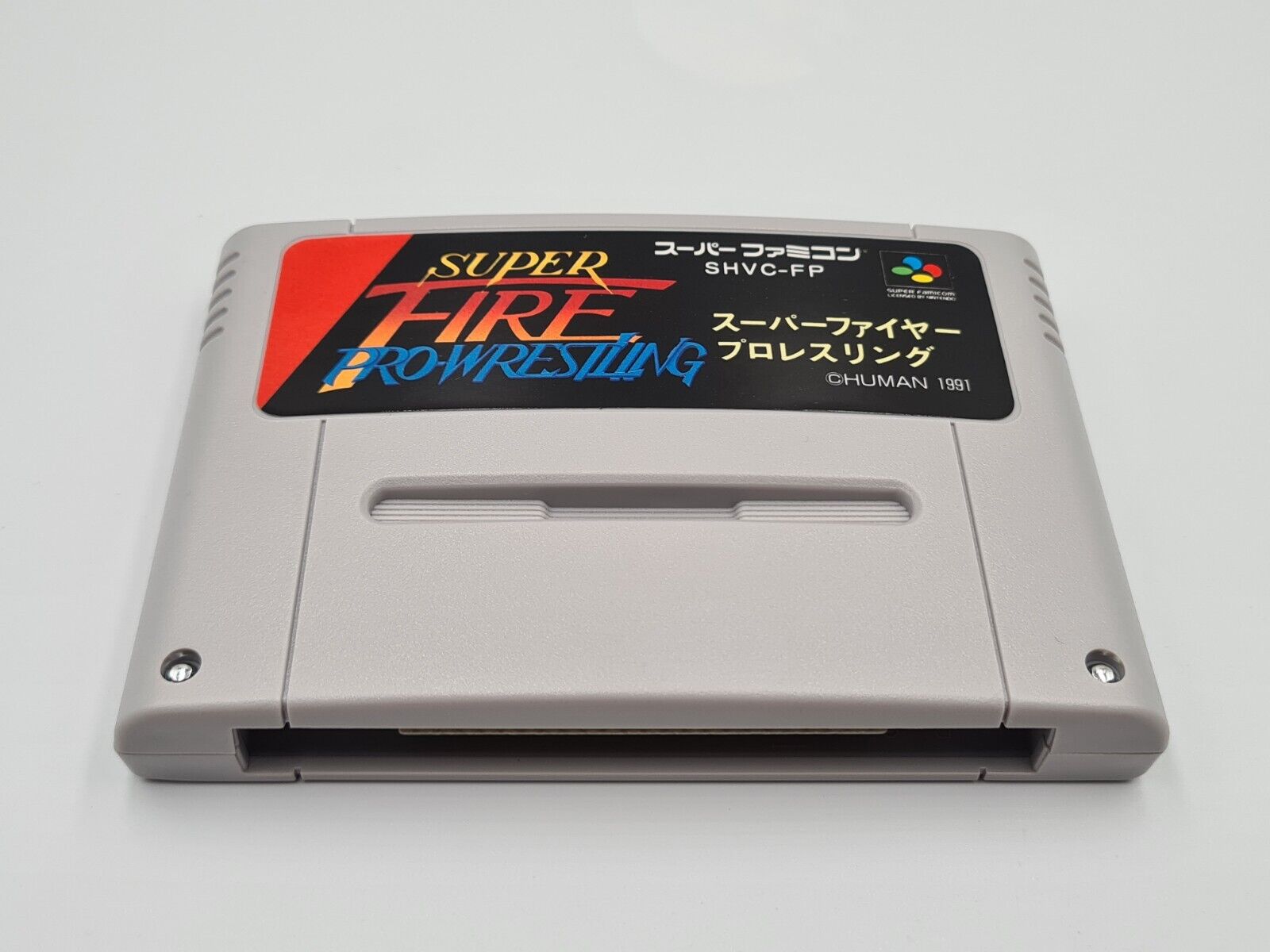 SFC Super Famicom Super Fire Pro-Wrestling mit OVP und Anleitung Japan - T-Retro-Games 