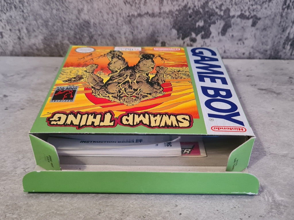 Nintendo Game Boy Classic Swamp Thing mit OVP und Anleitung USA - T-Retro-Games 