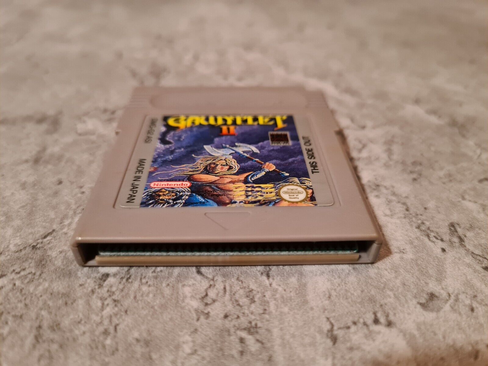 Nintendo Gameboy Classic Spiel Gauntlet II Modul ASI - T-Retro-Games 