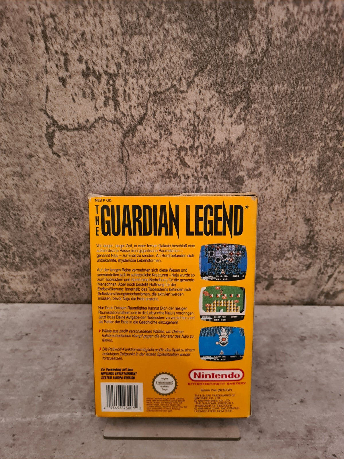 NES The Guardian Legend mit OVP und Anleitung NOE