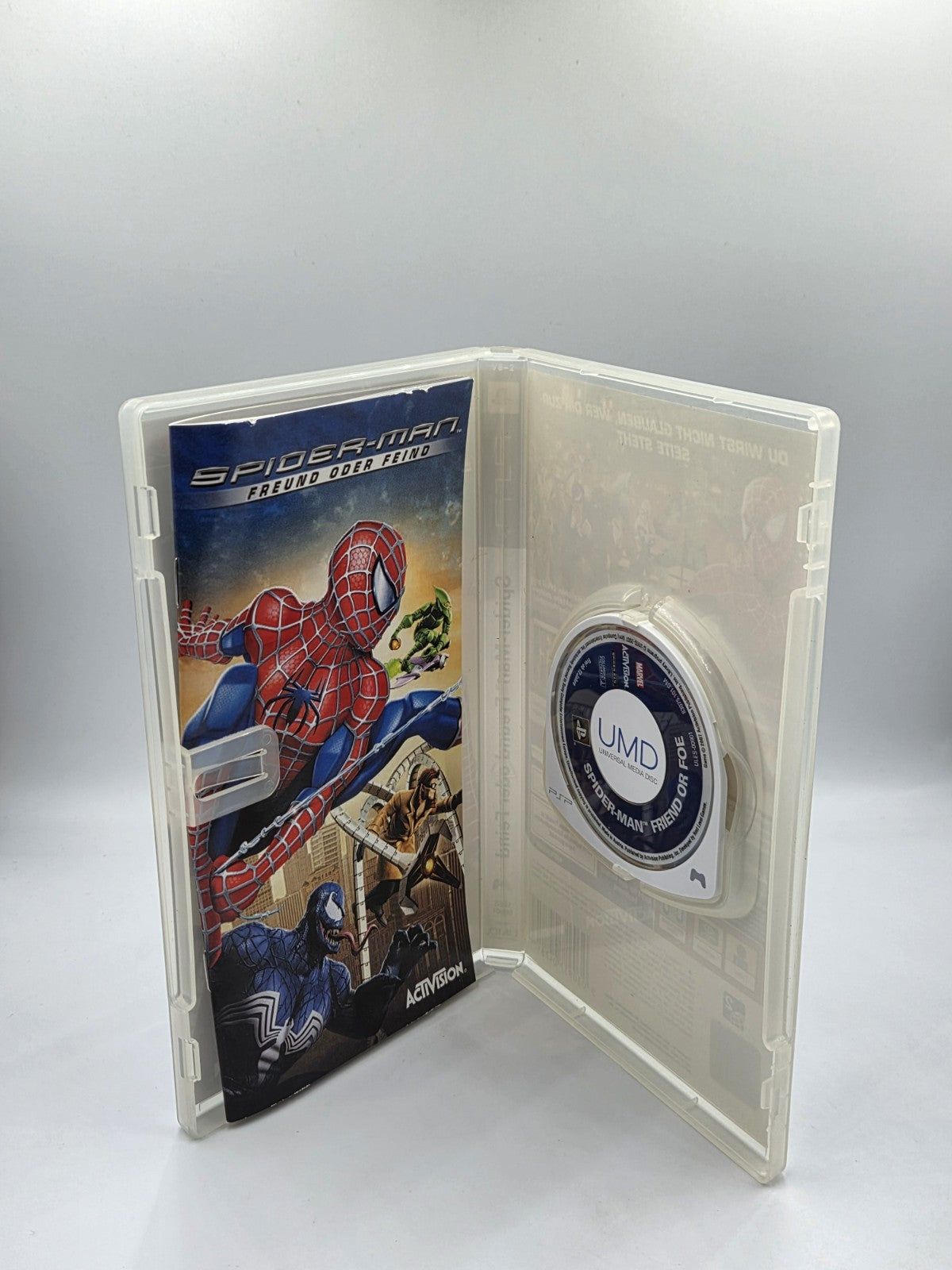 Sony PSP Spiel Spider-Man Freund oder Feind mit OVP und Anleitung Deutsch