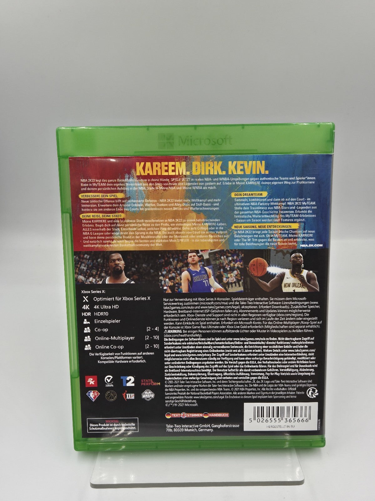 XBOXOne NBA 75th Anniversary Edition 2K22 mit OVP und Anleitung Deutsch