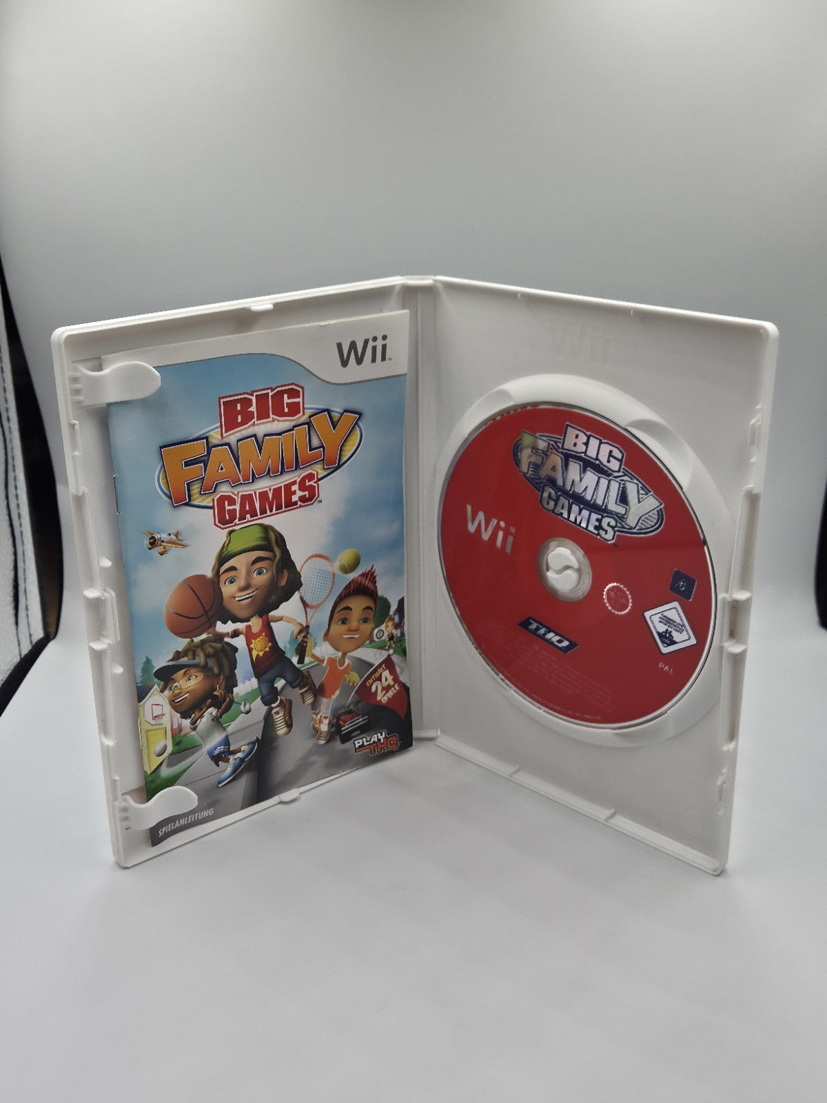 Nintendo Wii Spiel Big Family Games mit OVP und Anleitung EUT