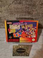 SNES Super Nintendo Tetris & Dr. Mario mit OVP und Anleitung FAH - T-Retro-Games 