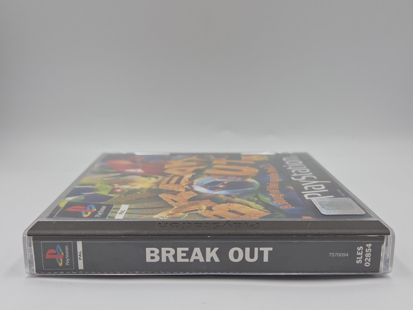 PS1 Playstation 1 Spiel Break Out mit OVP und Anleitung Englisch