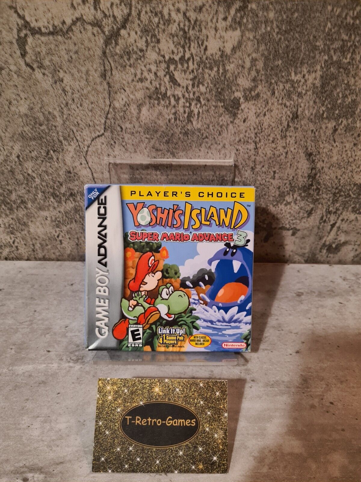 Gameboy Advance Yoshi's Island mit OVP und Anleitung USA - T-Retro-Games 