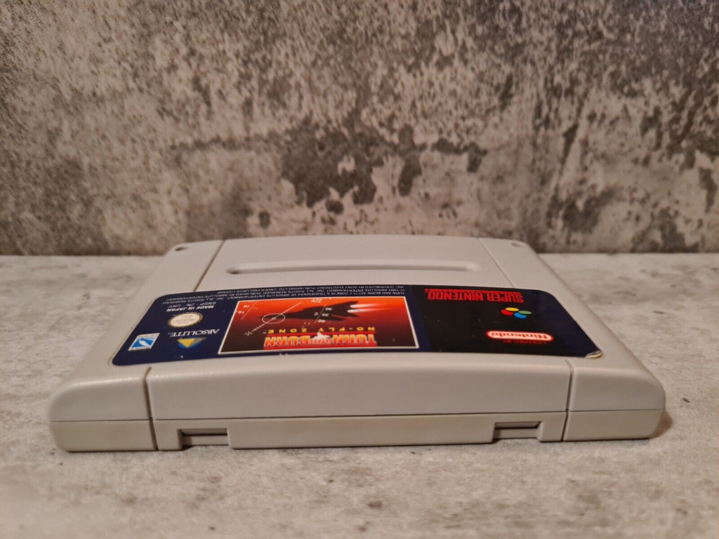 SNES Super Nintendo Turn and Burn No Fly Zone UKV Modul - T-Retro-Games 