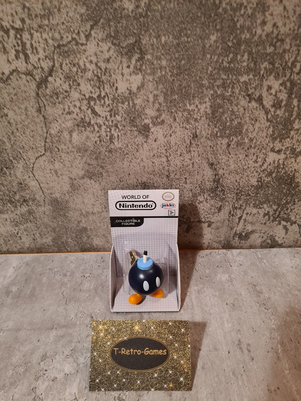 World of Nintendo Collectible Figur Figurine Bob-Omb Neu New Sealed - T-Retro-Games 