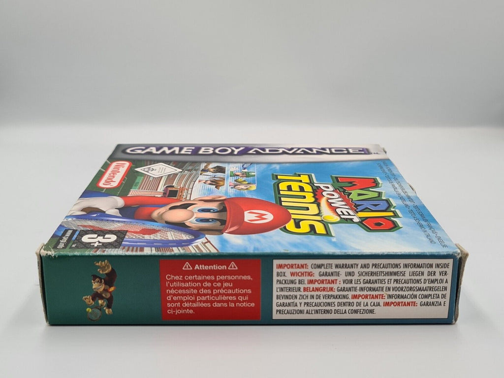 Nintendo Game Boy Advance Mario Power Tennis mit OVP und Anleitung EUR - T-Retro-Games 