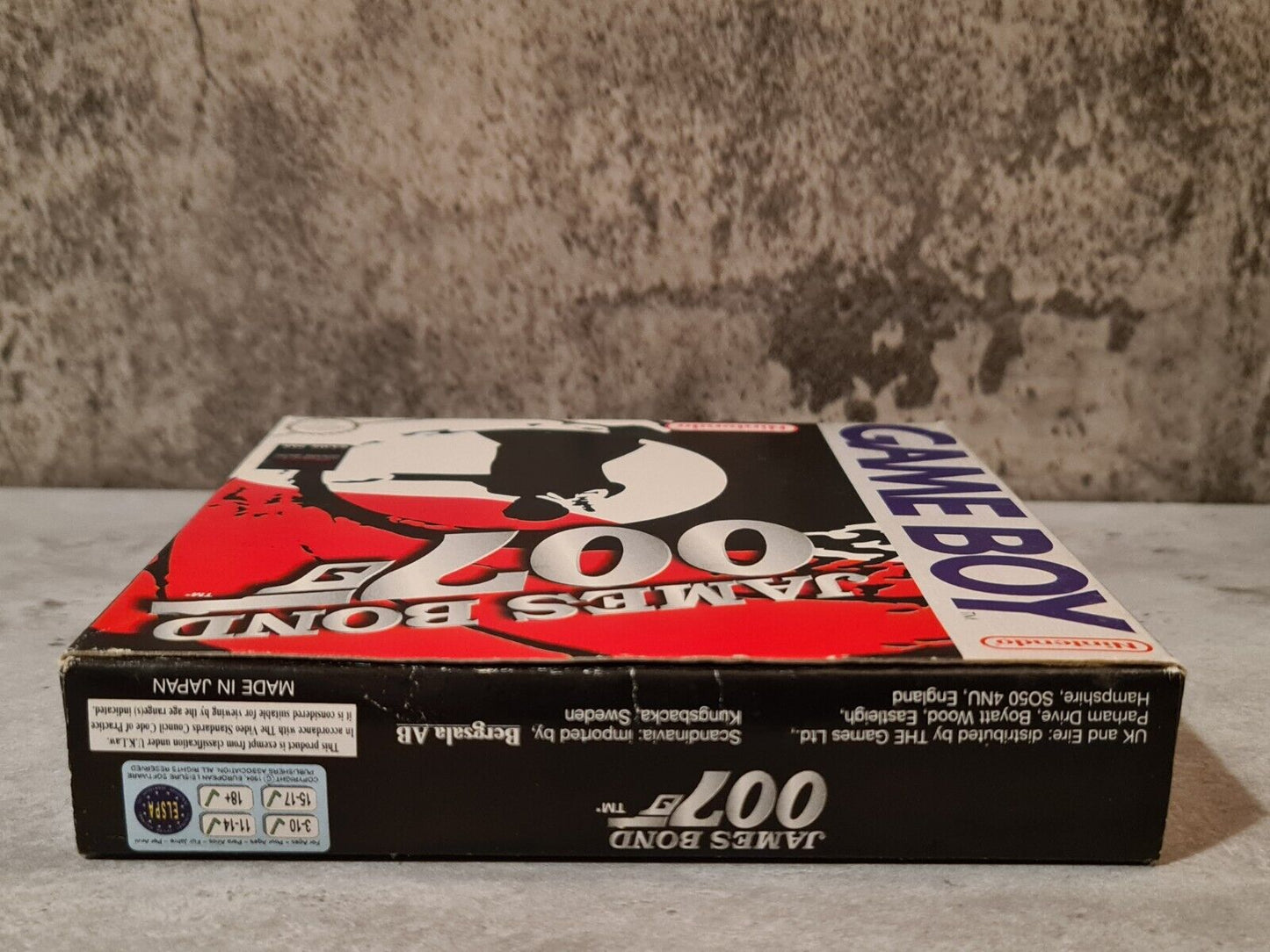 Nintendo Game Boy Classic James Bond 007 mit OVP und Anleitung NUKV - T-Retro-Games 