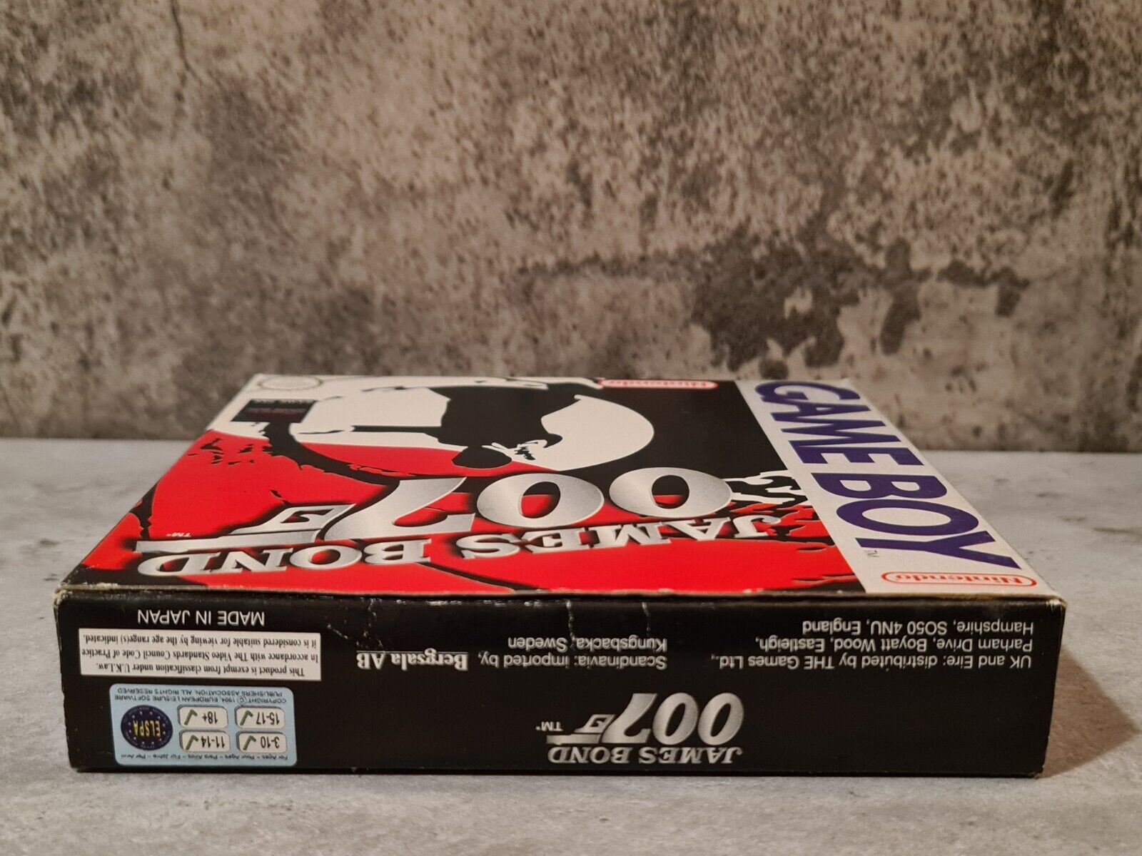 Nintendo Game Boy Classic James Bond 007 mit OVP und Anleitung NUKV - T-Retro-Games 