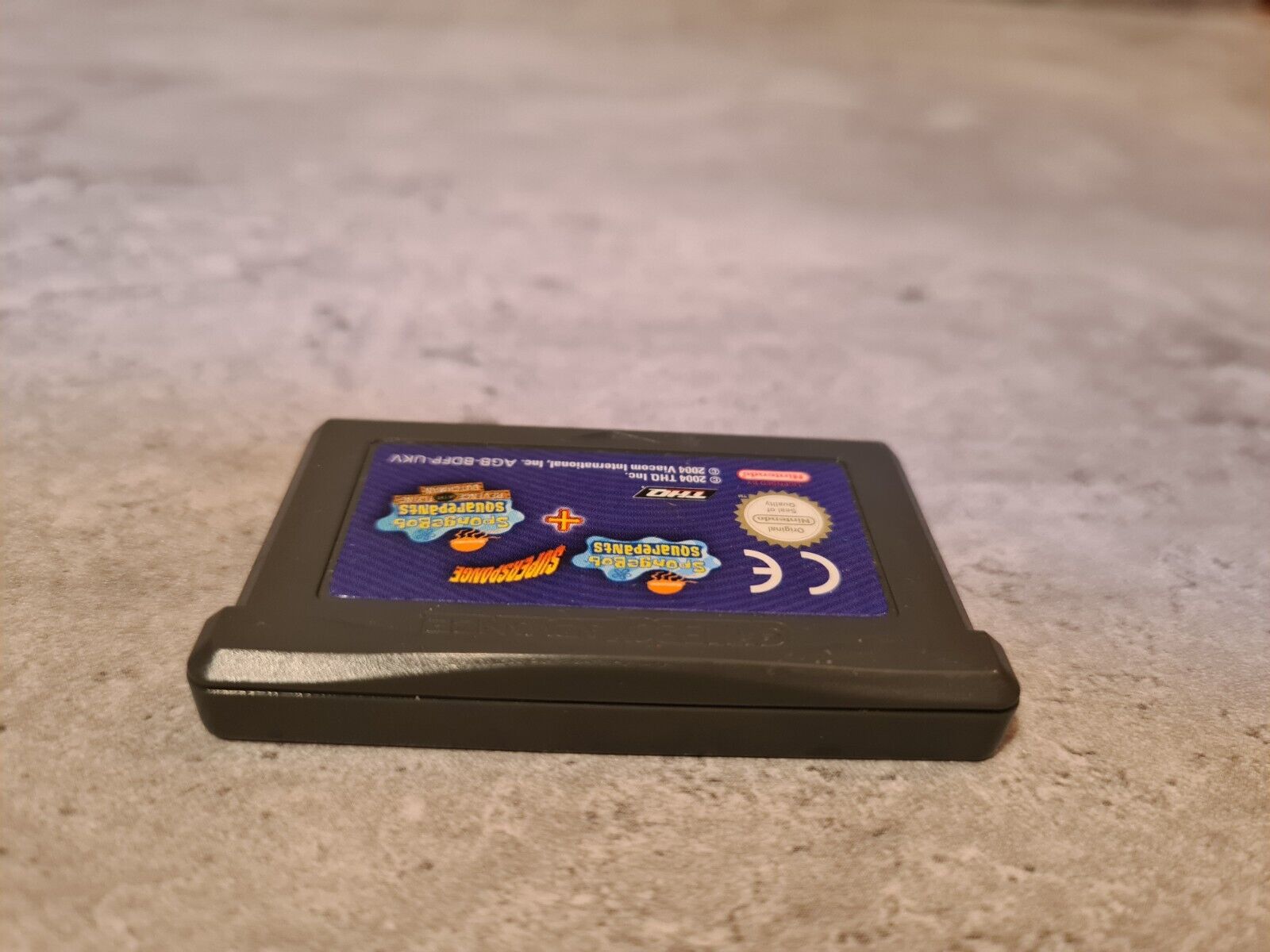 Nintendo Gameboy Advance Spongebob Squarepants 2 in 1 Modul UKV - T-Retro-Games 