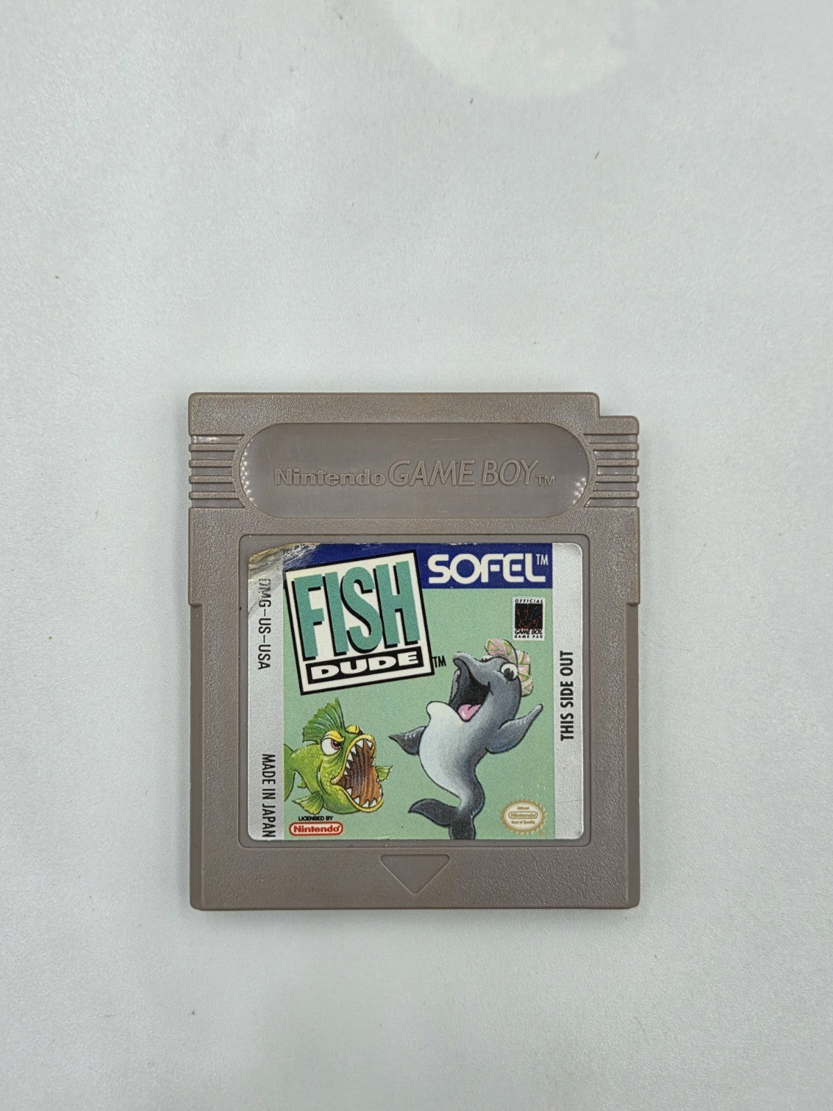 Nintendo Game Boy Classic Spiel Fish Dude Modul USA