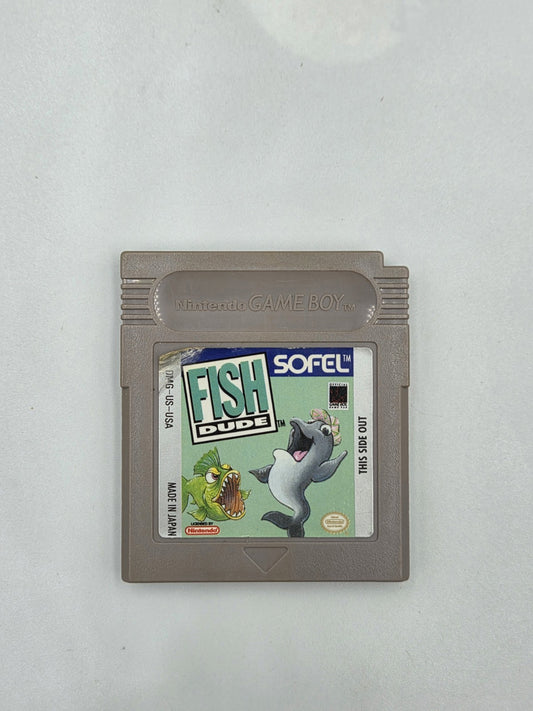 Nintendo Game Boy Classic Spiel Fish Dude Modul USA