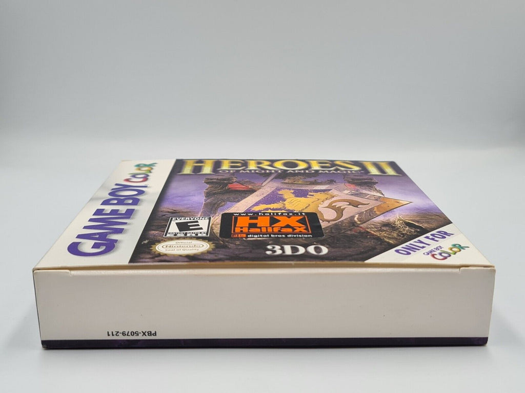 Nintendo Game Boy Color Heroes II Of Might And Magic mit OVP und Anleitung USA - T-Retro-Games 