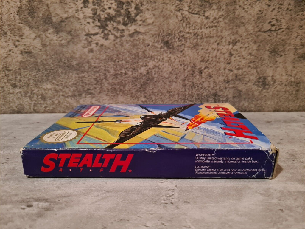 NES Stealth A°T°F mit OVP und Anleitung FRA - T-Retro-Games 