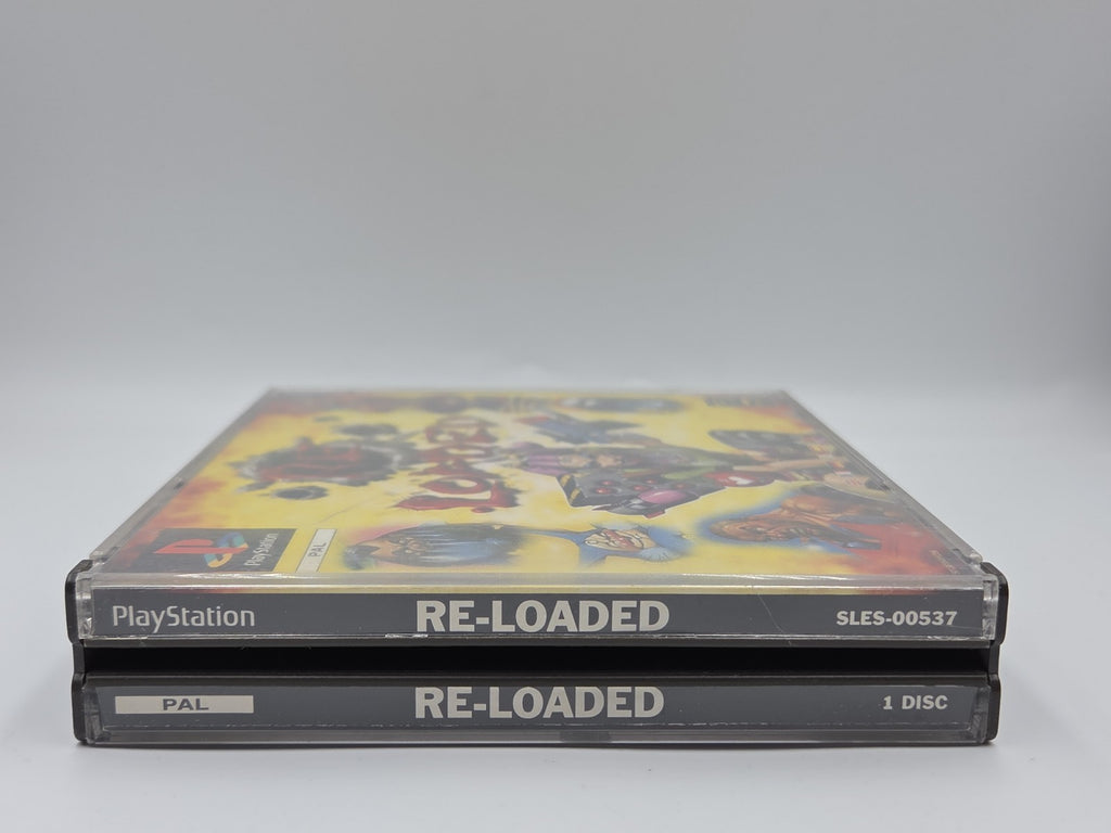 PS1 Playstation 1 Spiel Re-Loaded mit OVP und Anleitung Multilingual