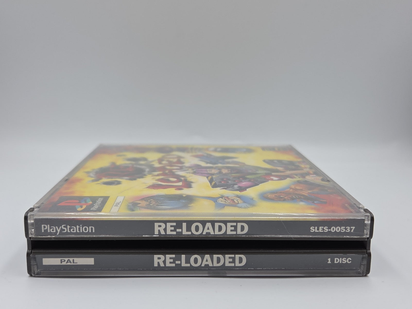 PS1 Playstation 1 Spiel Re-Loaded mit OVP und Anleitung Multilingual