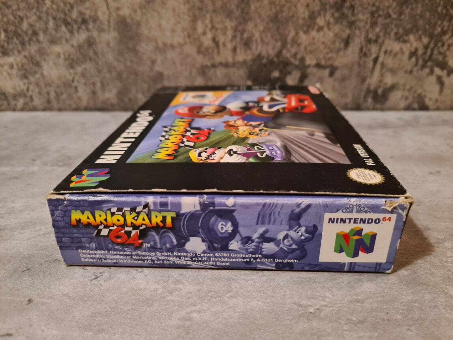 N64 Nintendo 64 Mario Kart 64 mit OVP und Anleitung NOE - T-Retro-Games 