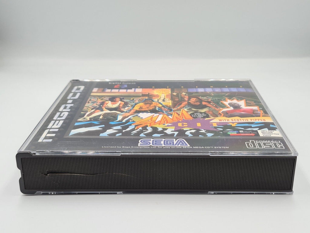 Sega Mega-CD Slam City mit OVP und Anleitung Multi Language 4 Discs - T-Retro-Games 
