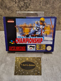 SNES Super Nintendo Val D'Isere Championship mit OVP und Anleitung EUR - T-Retro-Games 