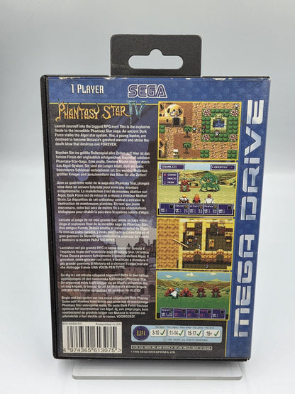 Sega Mega Drive Spiel Phantasy Star IV mit OVP und Anleitung Multi Language 