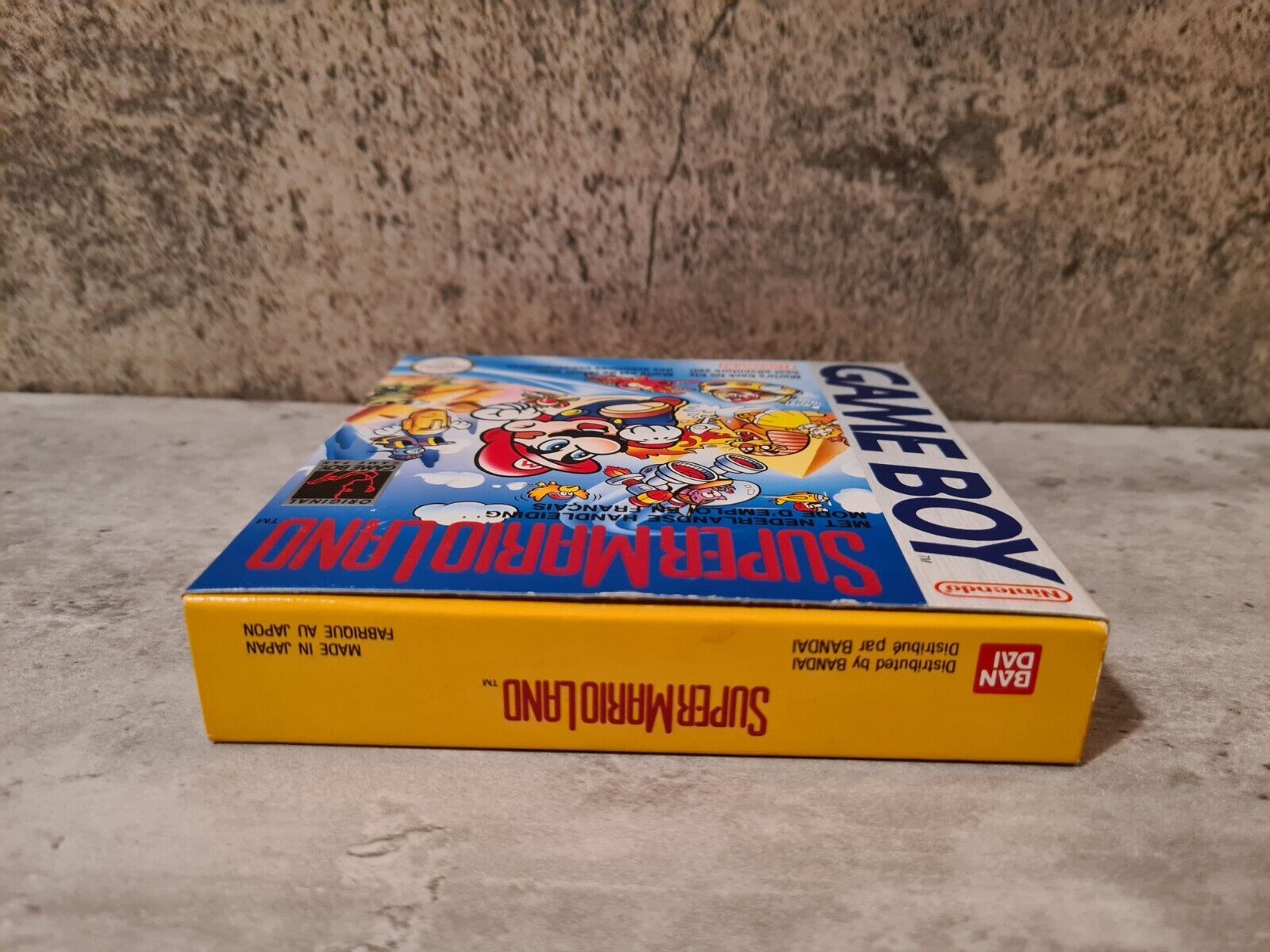 Nintendo Game Boy Classic Spiel Super Mario Land mit OVP und Anleitung FAH - T-Retro-Games 