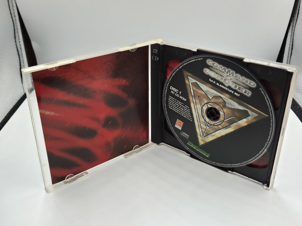 PC-CD Rom Spiel Command & Conquer Teil 2: Alarmstufe Rot 2 Discs
