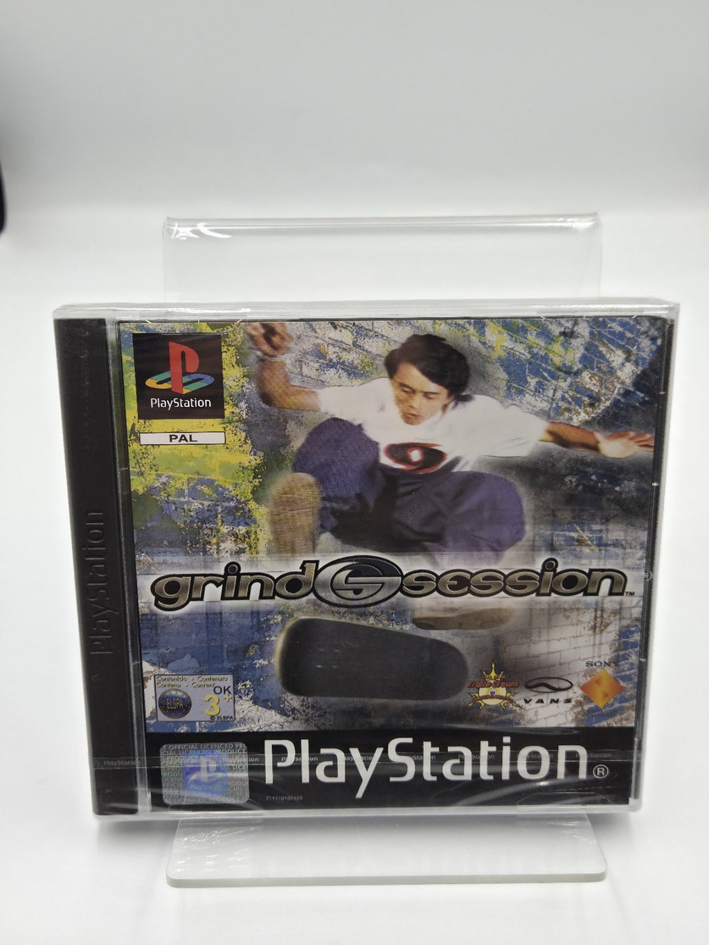 PS1 Playstation 1 Spiel Grind Session Sealed Neu New Multilingual