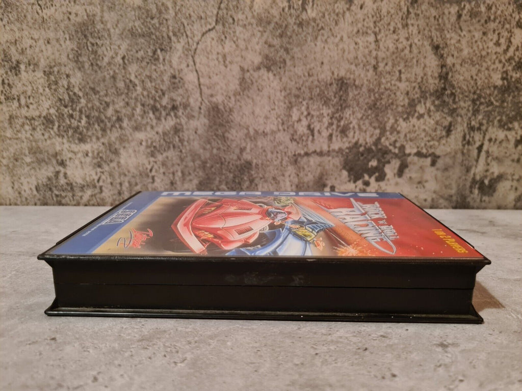 Sega Mega Drive Spiel Rock N Roll Racing mit OVP und Anleitung Multi Language - T-Retro-Games 