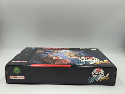 SNES Super Nintendo Street Fighter Alpha 2 II mit OVP und Anleitung NOE