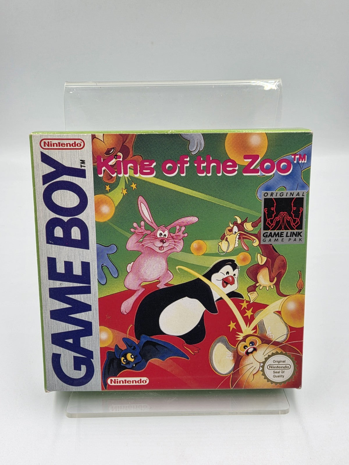 Nintendo Game Boy Classic Spiel King of the Zoo mit OVP und Anleitung FRG