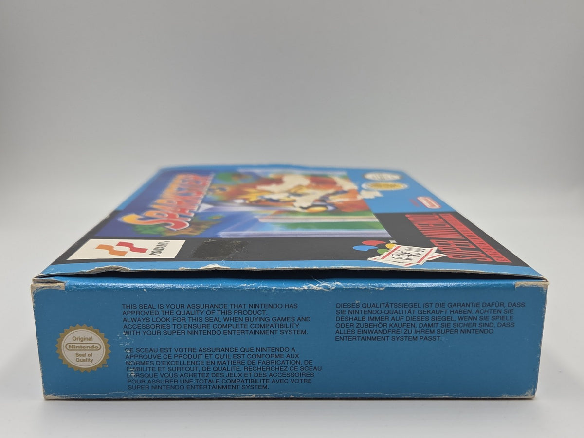 SNES Super Nintendo Spiel Sparkster mit OVP und Anleitung EUR