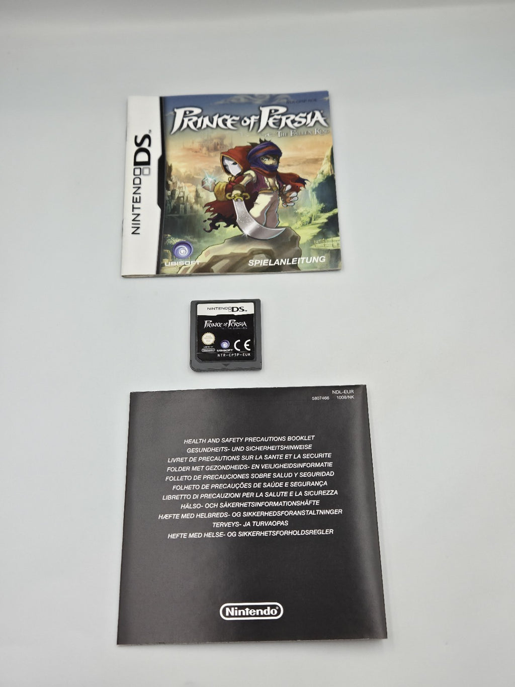 Nintendo DS Spiel Prince of Persia The Fallen King mit OVP und Anleitung FRG