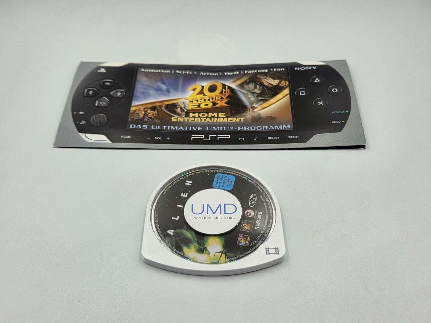 Sony PSP UMD. Video Alien Deutsch