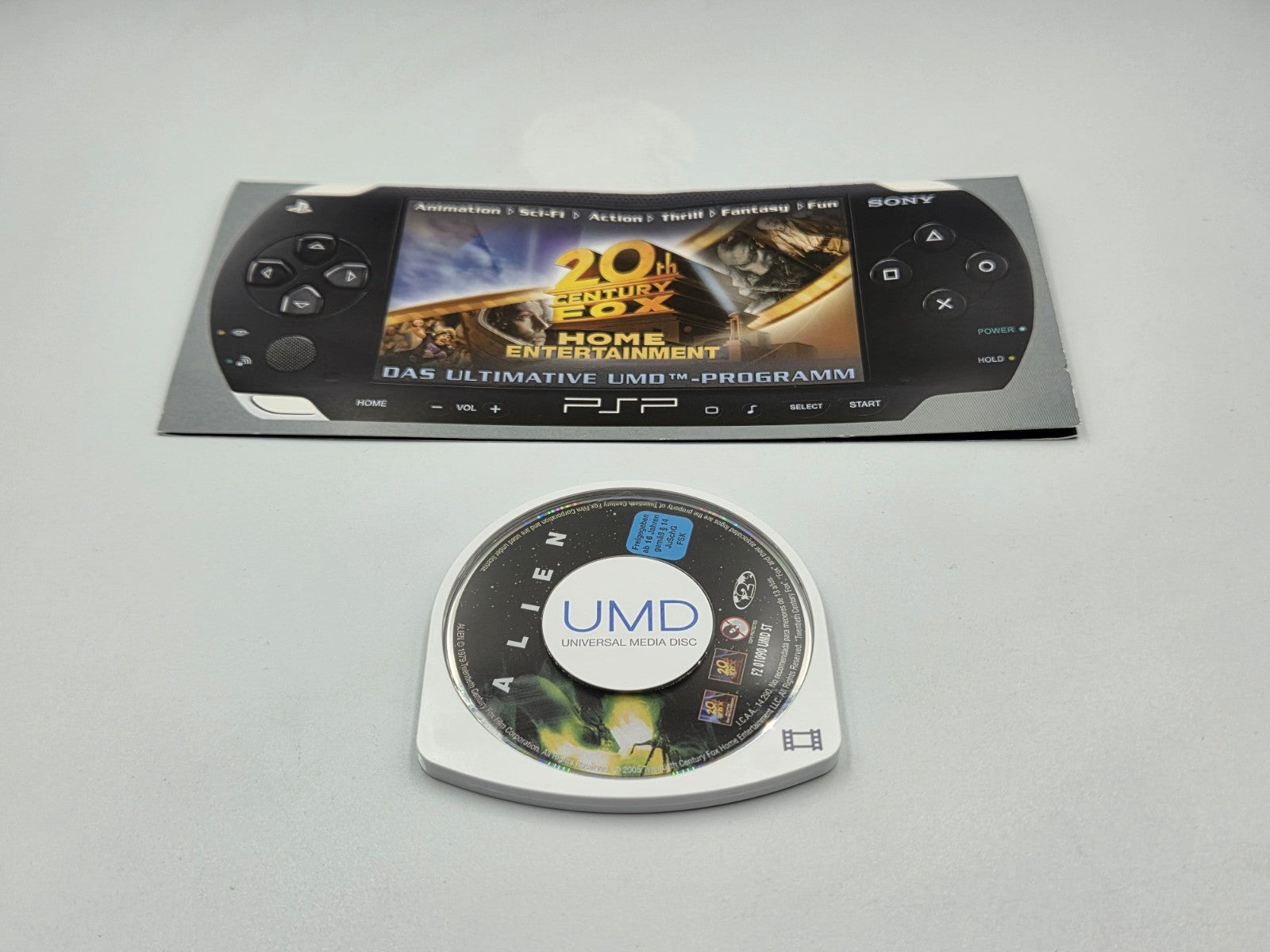 Sony PSP UMD. Video Alien Deutsch