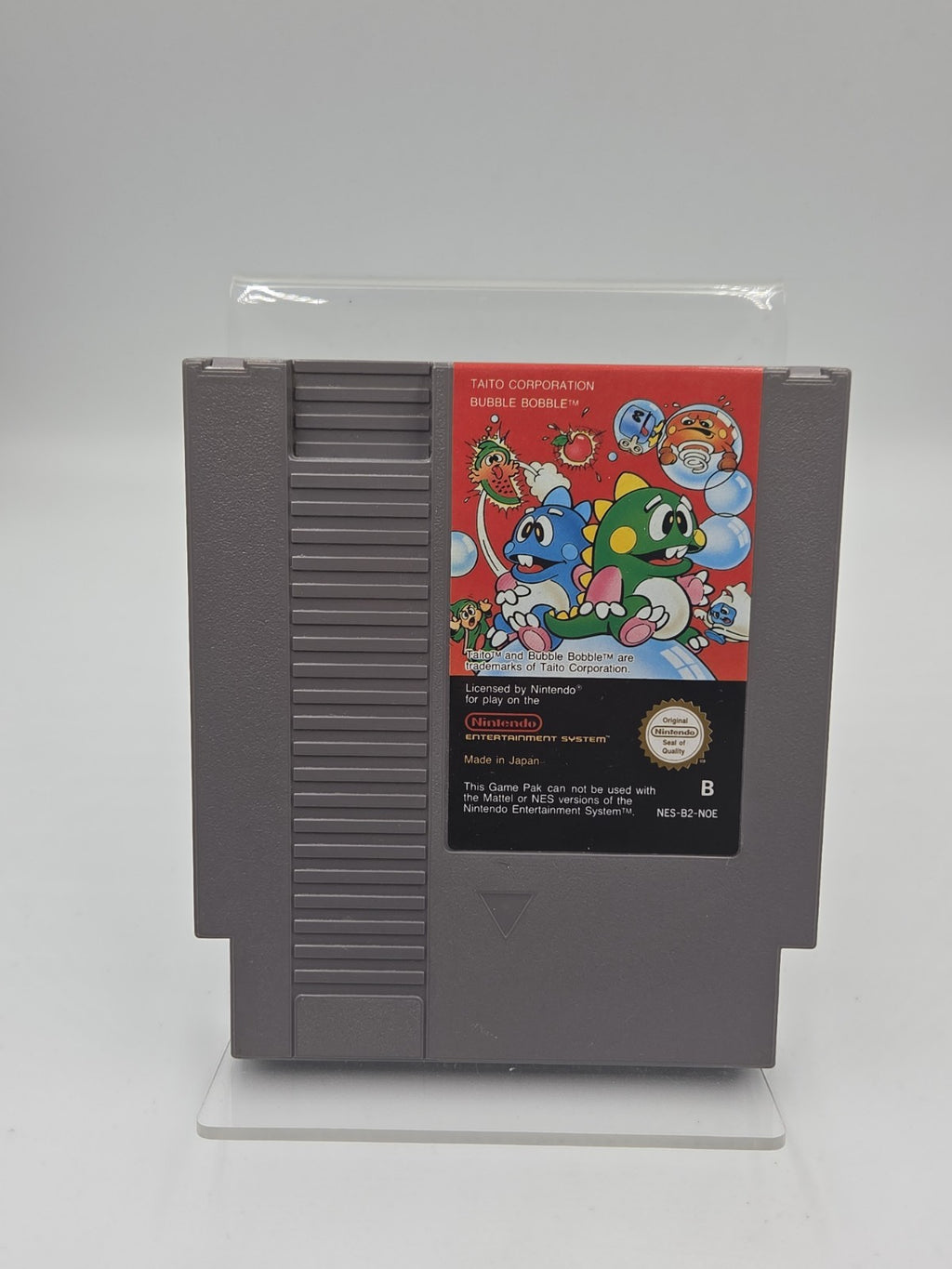 Nintendo NES Spiel Bubble Bobble Modul NOE