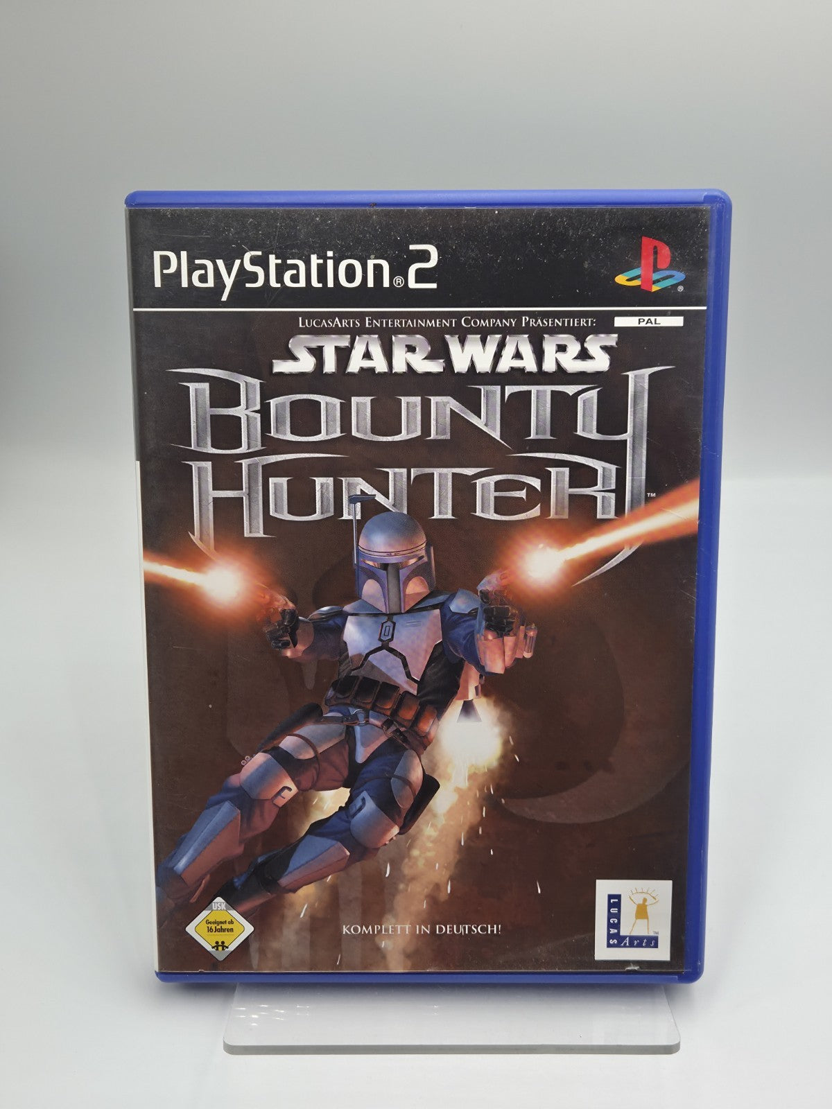 PS2 Playstation 2 Star Wars Bounty Hunter mit OVP und Anleitung Deutsch 