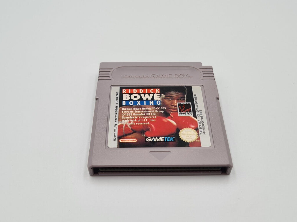 Nintendo Game Boy Classic Riddick Bowe Boxing mit OVP und Anleitung EUR - T-Retro-Games 