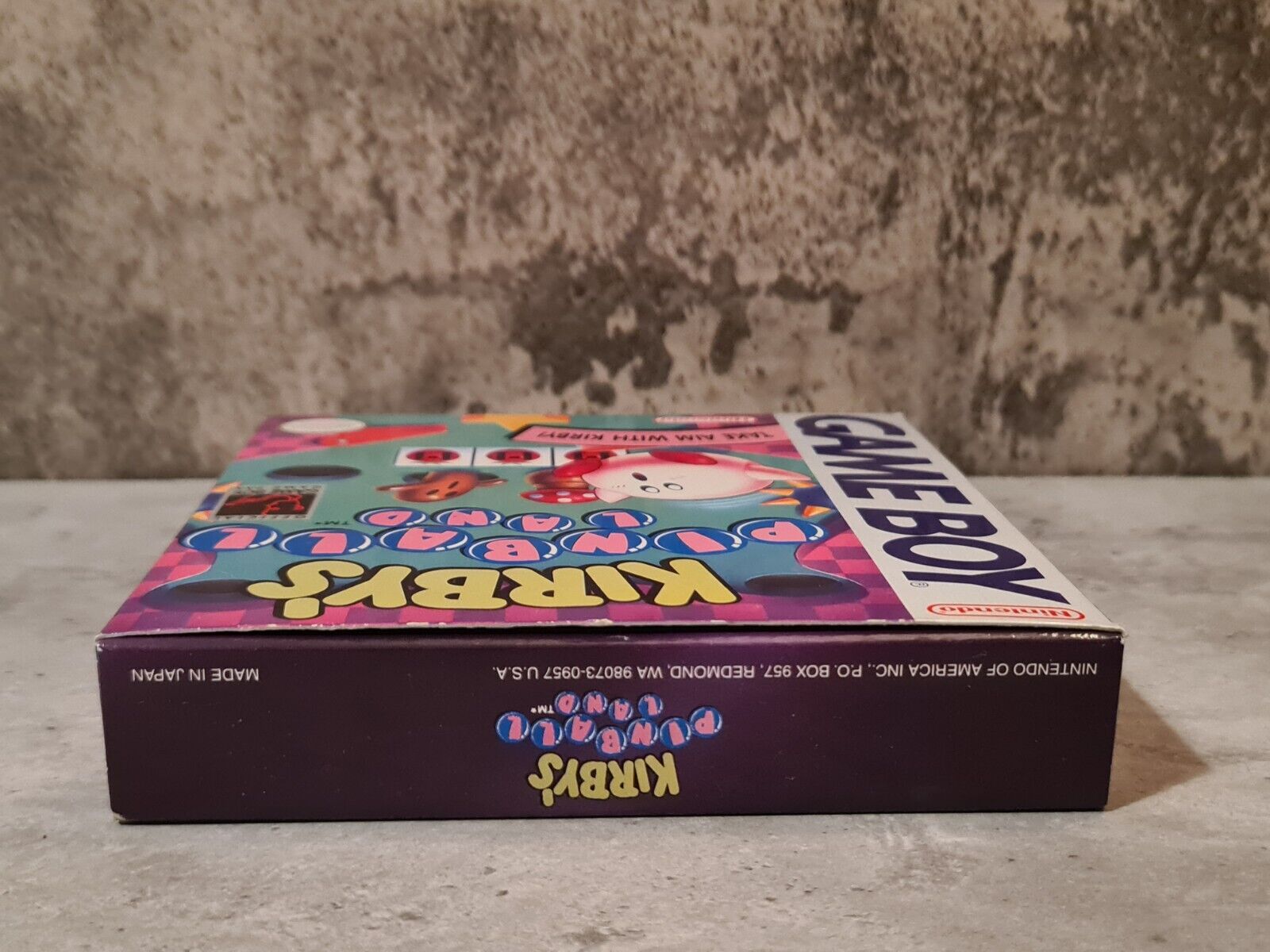 Nintendo Game Boy Classic Spiel Kirby's Pinball Land mit OVP und Anleitung USA - T-Retro-Games 