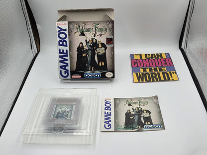 Nintendo Game Boy Classic Spiel The Addams Family mit OVP und Anleitung USA