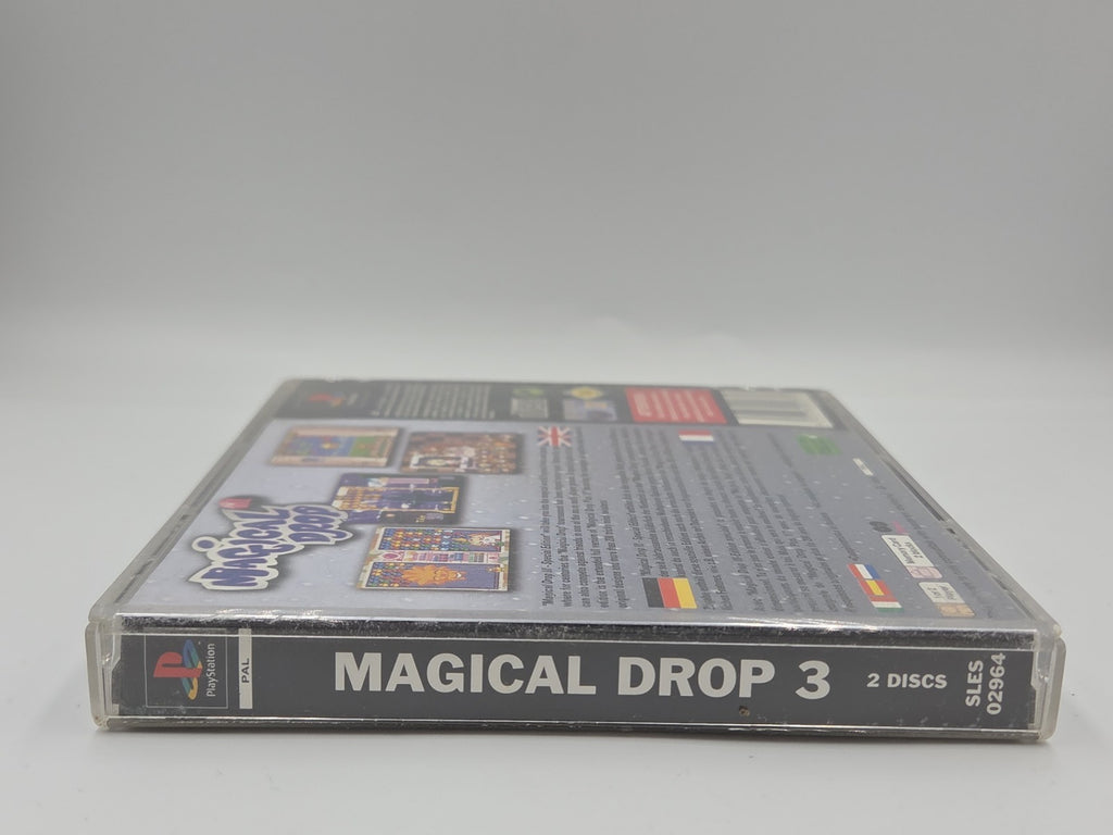 PS1 Playstation 1 Spiel Magical Drop III mit OVP Multilingual 2 Discs