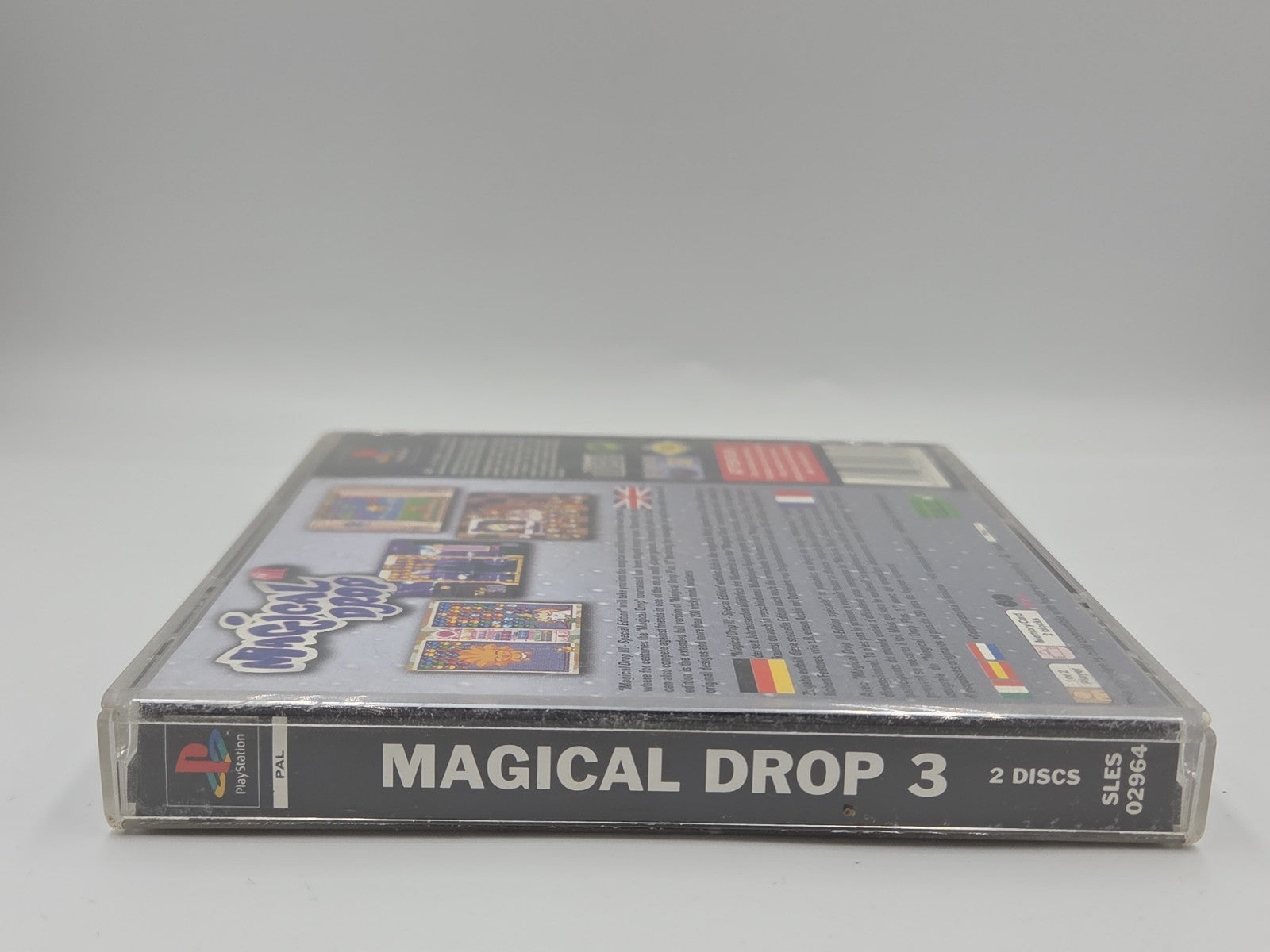 PS1 Playstation 1 Spiel Magical Drop III mit OVP Multilingual 2 Discs