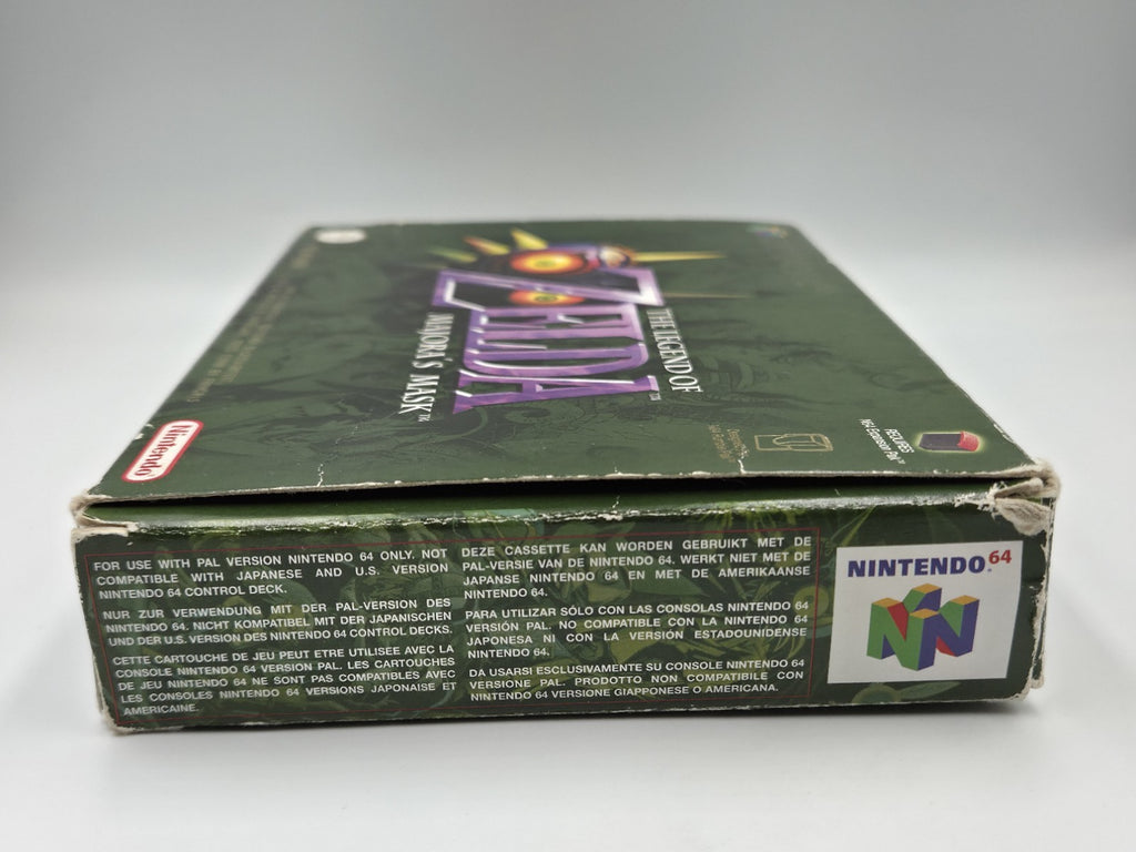 N64 The Legend of Zelda Majora's Mask EUR Leer OVP Empty Box Only