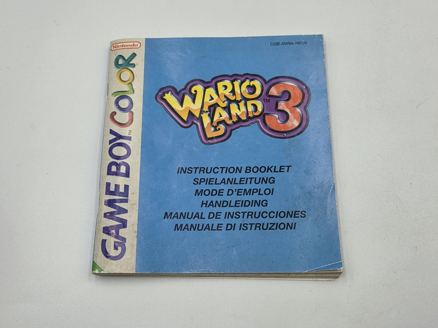 Nintendo Game Boy Color Wario Land 3 mit OVP und Anleitung EUR