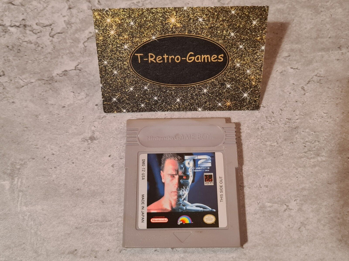 Nintendo Game Boy Classic Spiel T2 Terminator 2 Judgment Day Modul USA - T-Retro-Games 