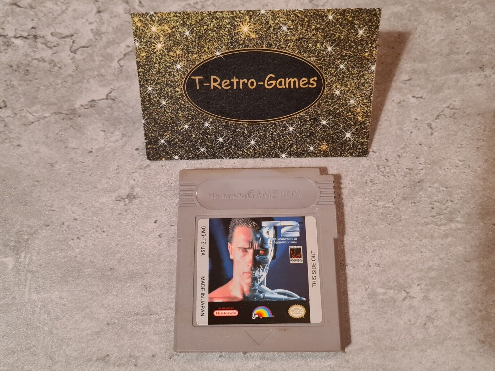 Nintendo Game Boy Classic Spiel T2 Terminator 2 Judgment Day Modul USA - T-Retro-Games 