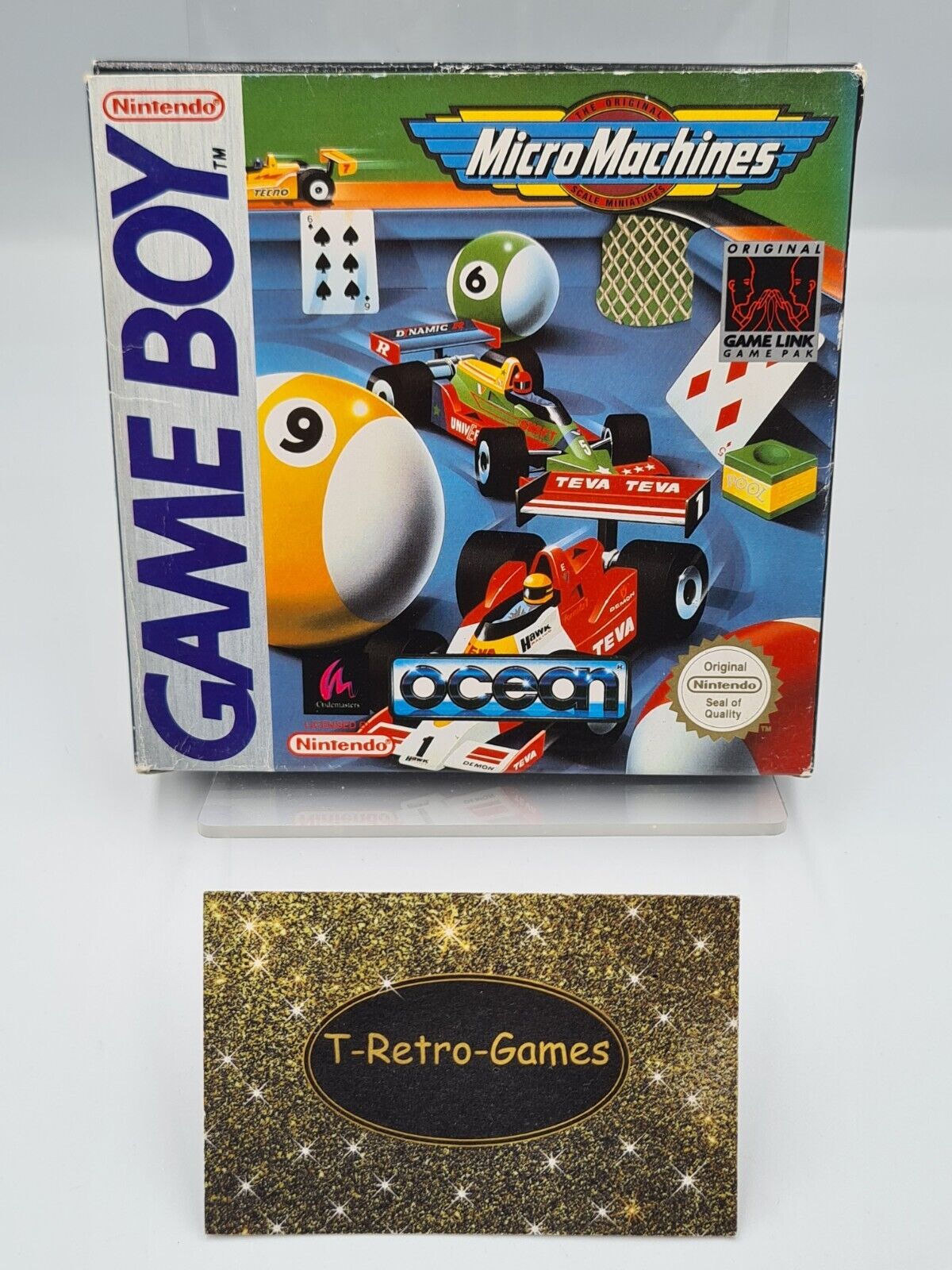 Nintendo Game Boy Classic Micro Machines mit OVP und Anleitung EUR - T-Retro-Games 