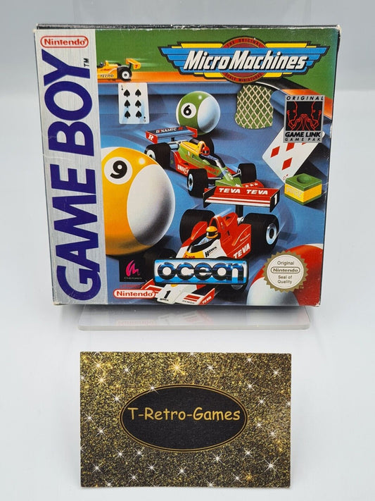 Nintendo Game Boy Classic Micro Machines mit OVP und Anleitung EUR - T-Retro-Games 