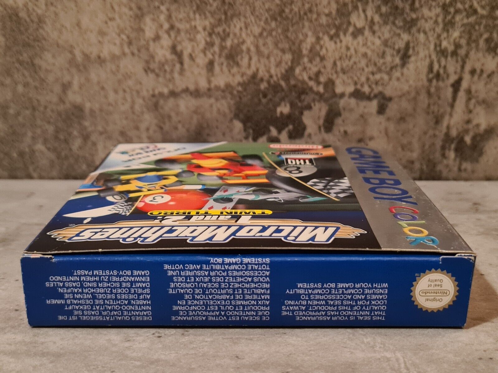 Game Boy Color Micro Machines 1 and 2 : Twin Turbo mit OVP und Anleitung EUR - T-Retro-Games 